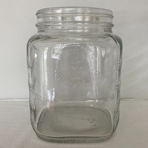 Vintage MONARCH FINER FOODS Lion Head Owens, Illinois Jar - Picture 5 of 9